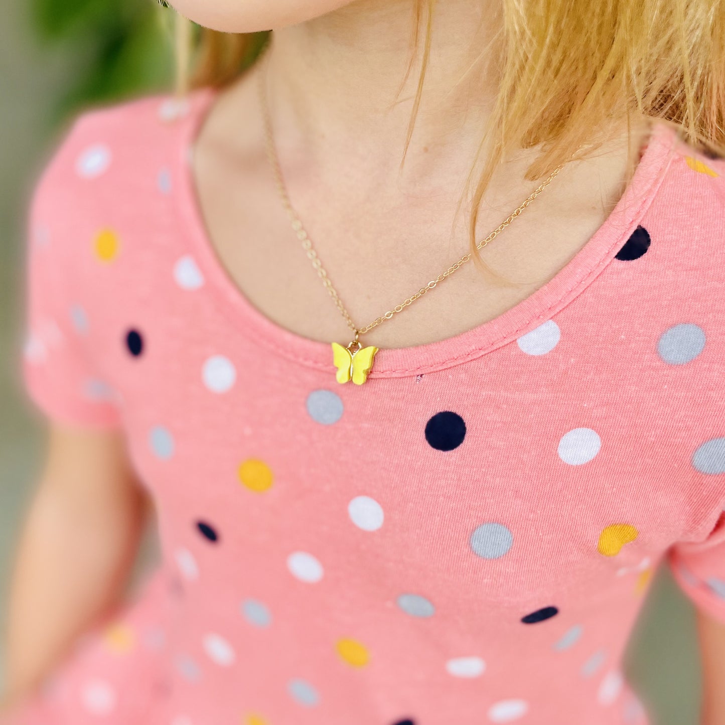 Necklace with Butterfly pendant