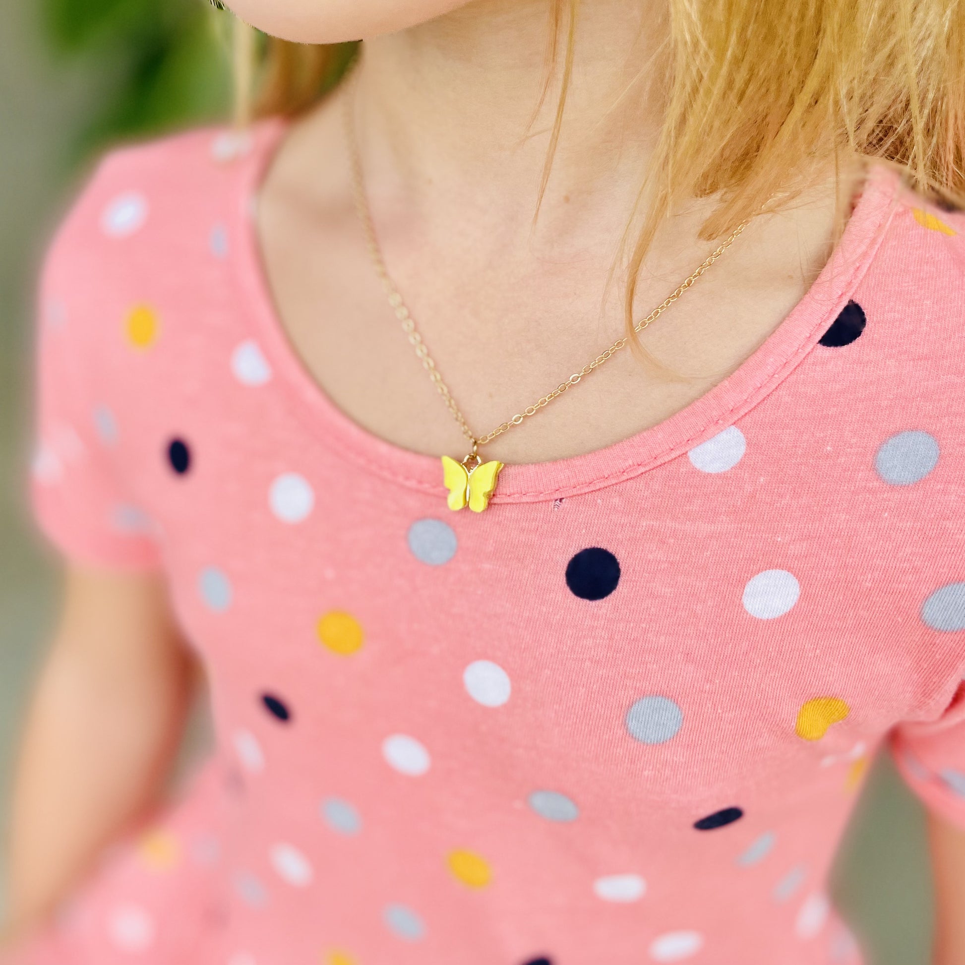 Necklace with Butterfly pendant