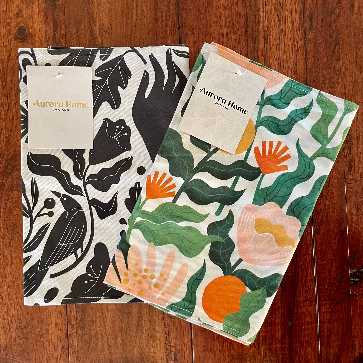 Blackbird and Fynbos Table Runners