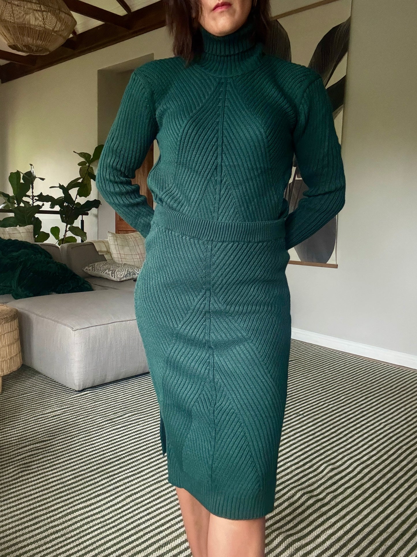 Green Knit Jersey