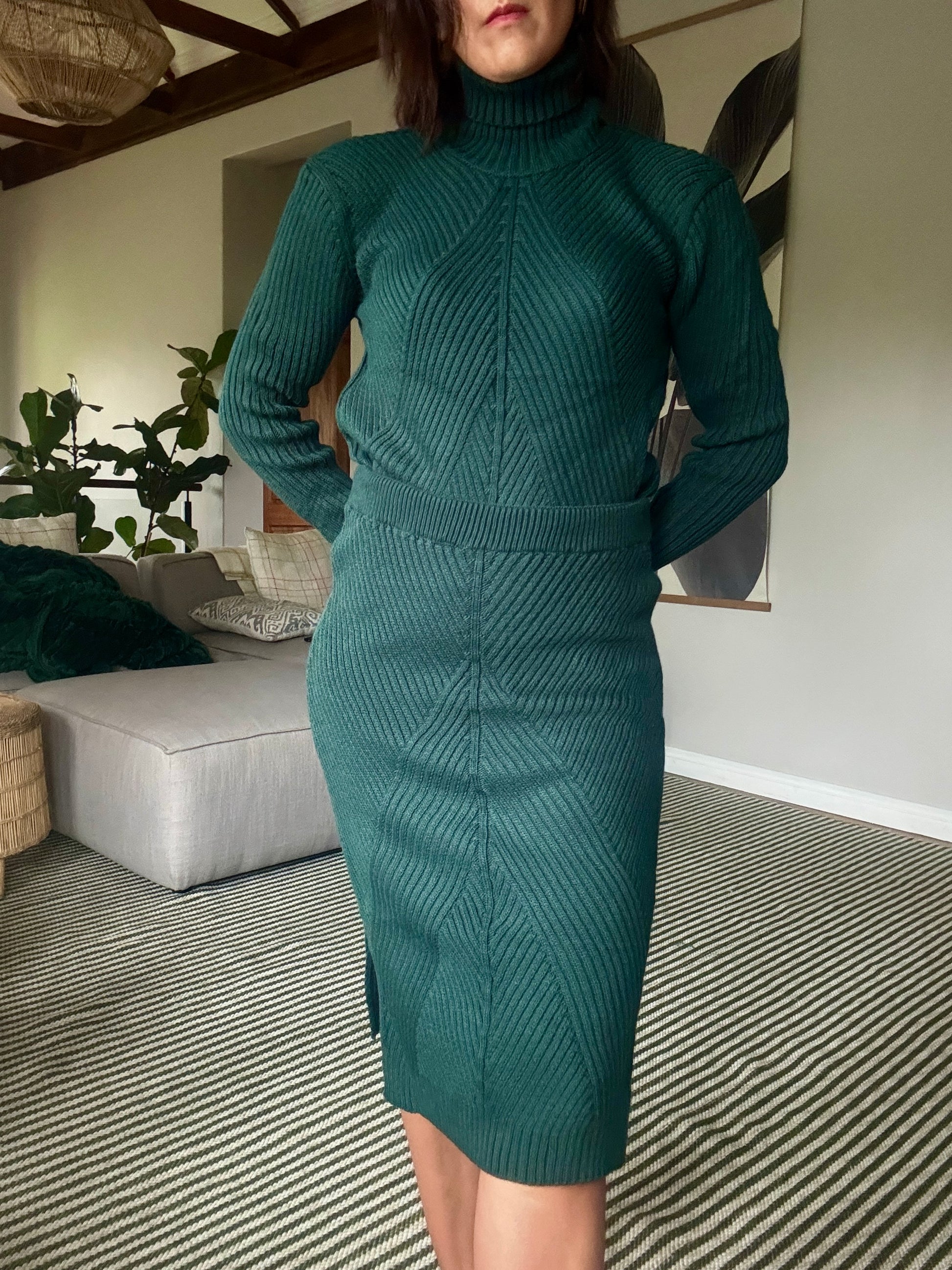 Green Knit Jersey