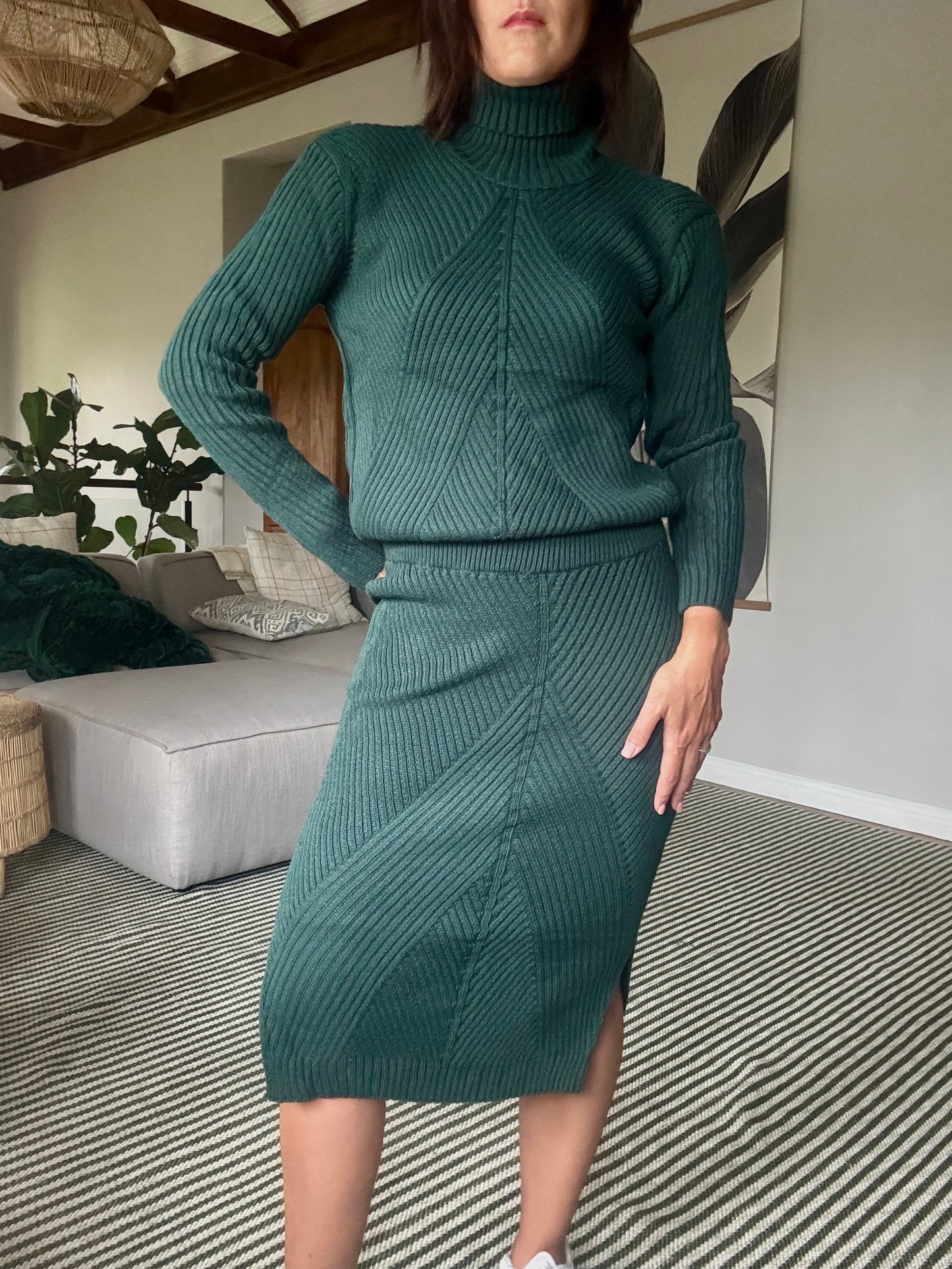 Green Knit Jersey