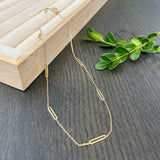 Scattered Paperclip Necklace