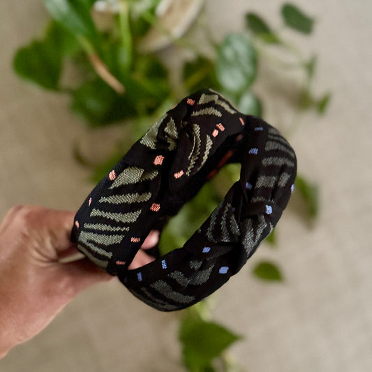 Zebra Alice Band