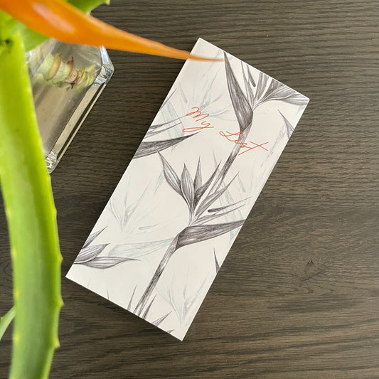 My List Notepad - Strelitzia
