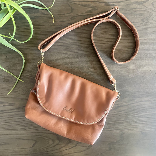 Kayleen Cross-Body Bag with Flap Enclosure