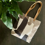 Leather and Fabric Tote Bags