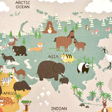 The World Map Paper Placemats