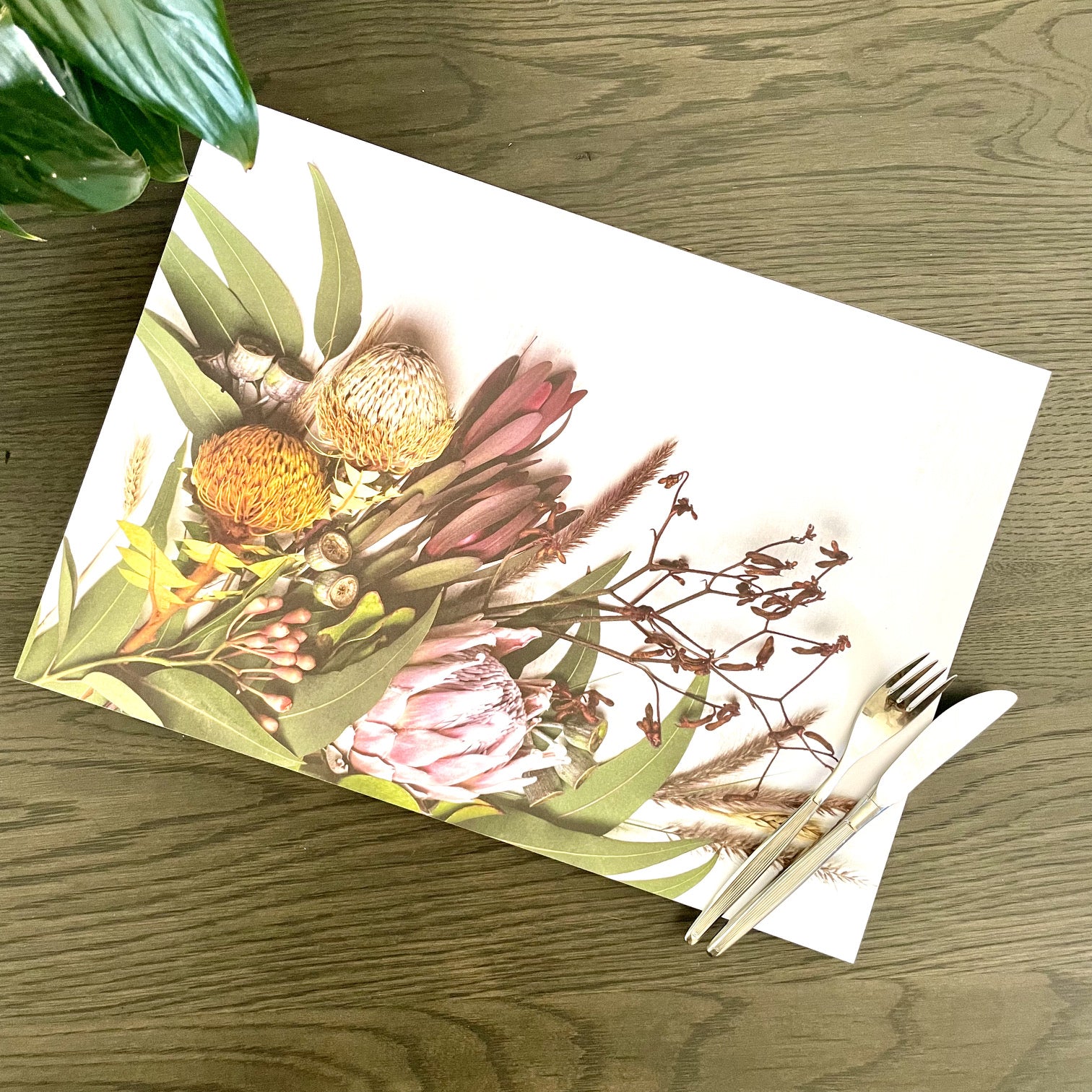 Fynbos Paper Placemat