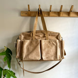 Leather Diaper Bag - iszi ONLINE