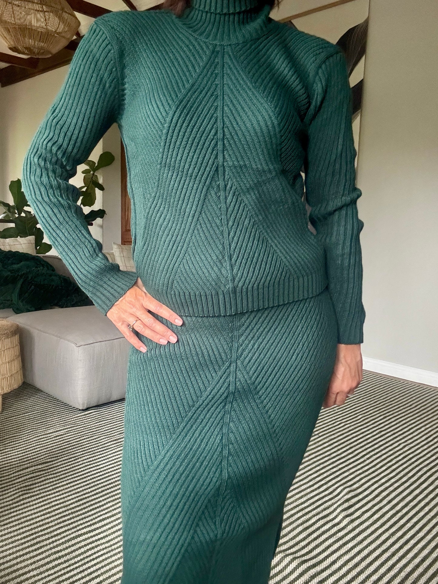 Green Knit Jersey