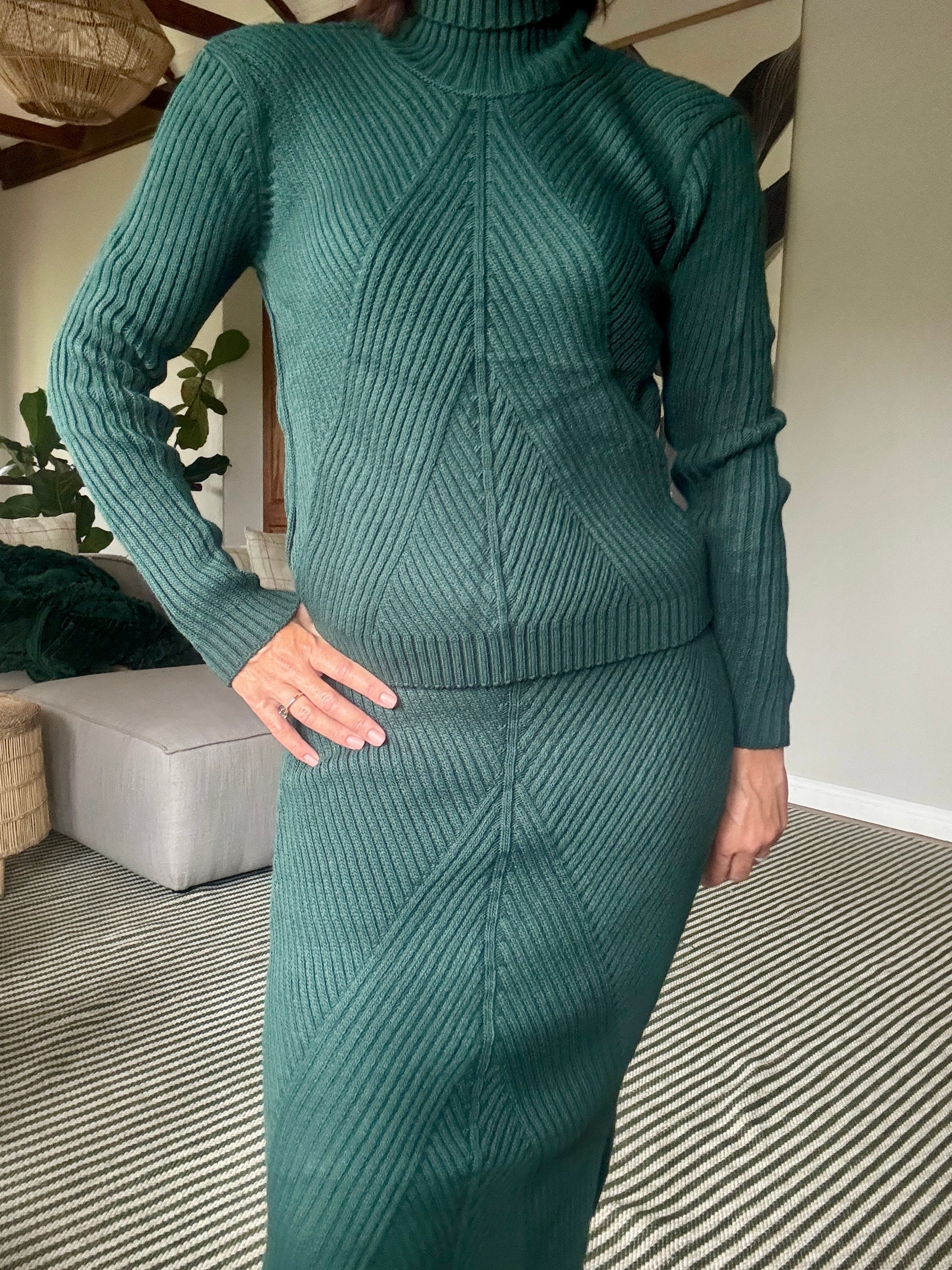 Green Knit Jersey