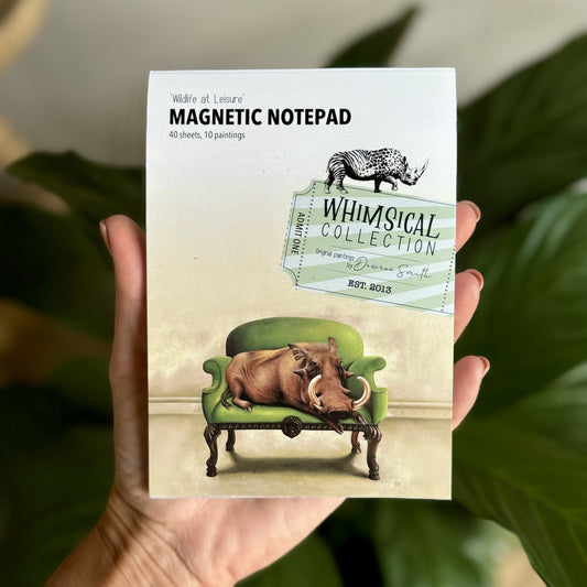 Animals at Leisure Magnetic Notepad - iszi ONLINE