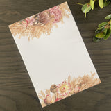 Dried Flower Wreath Notebook