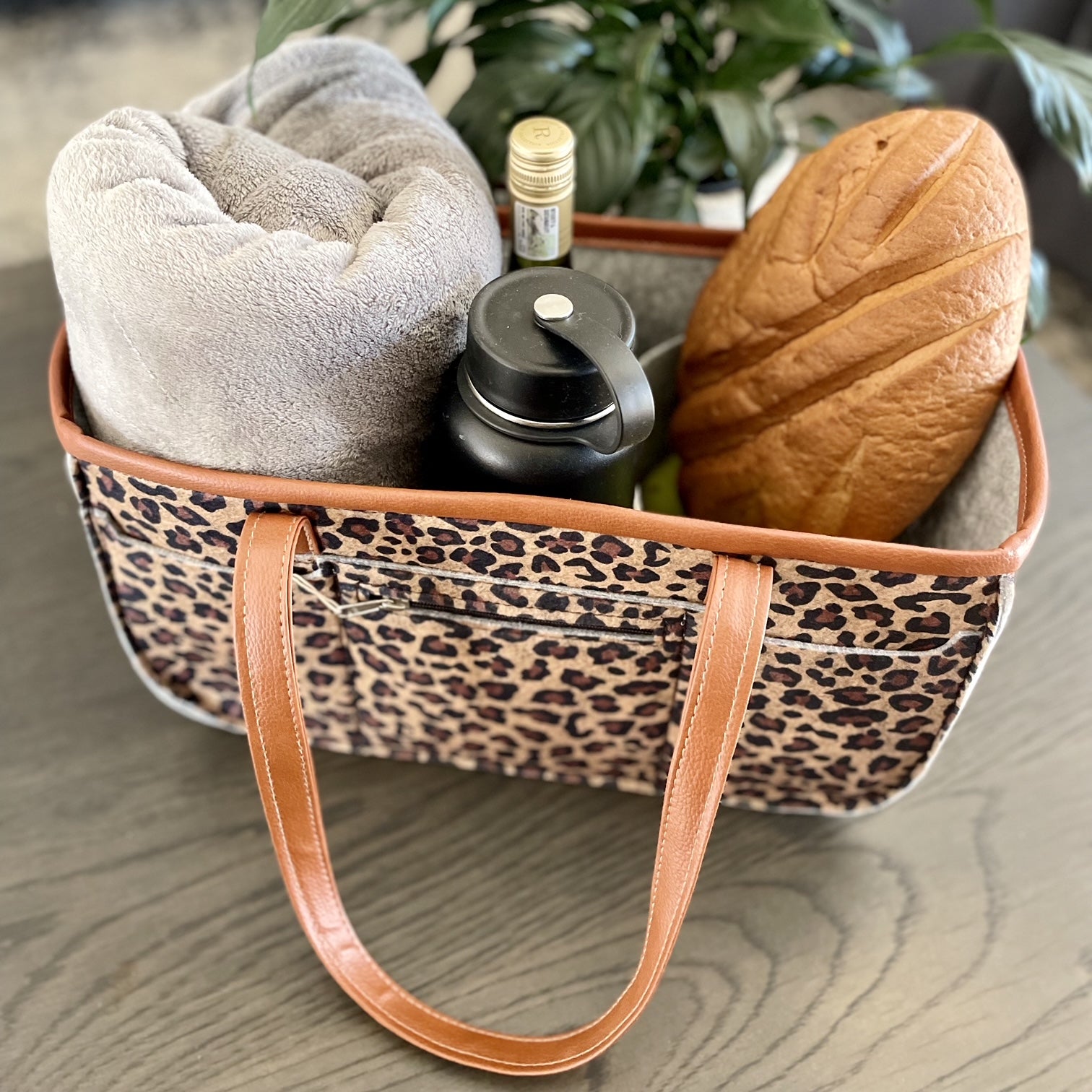 Velt Picnic Bag - Leopard Print