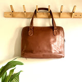 Leather Laptop Bag - Charles