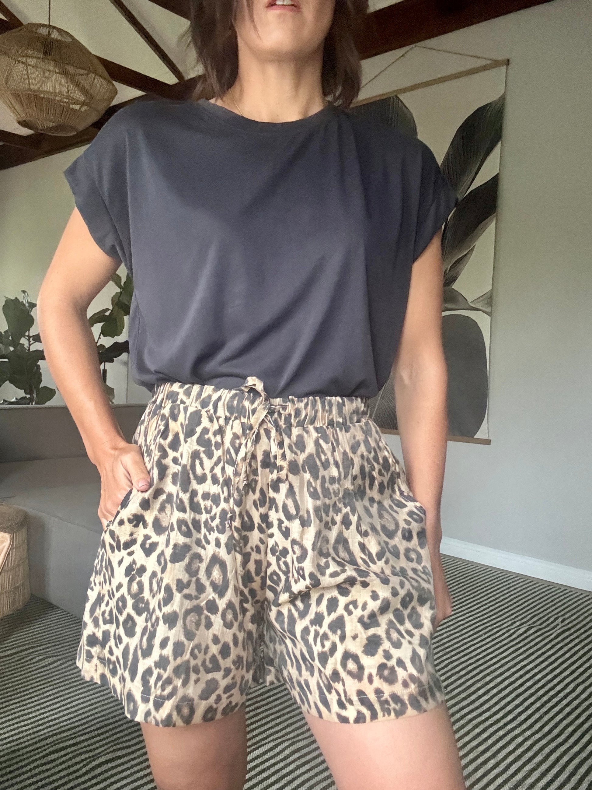 Leopard Shorts