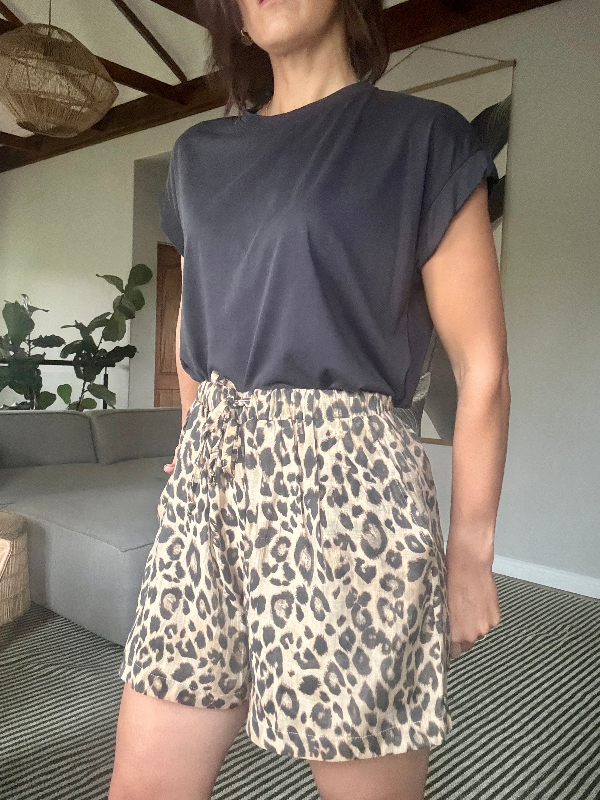 Leopard Shorts