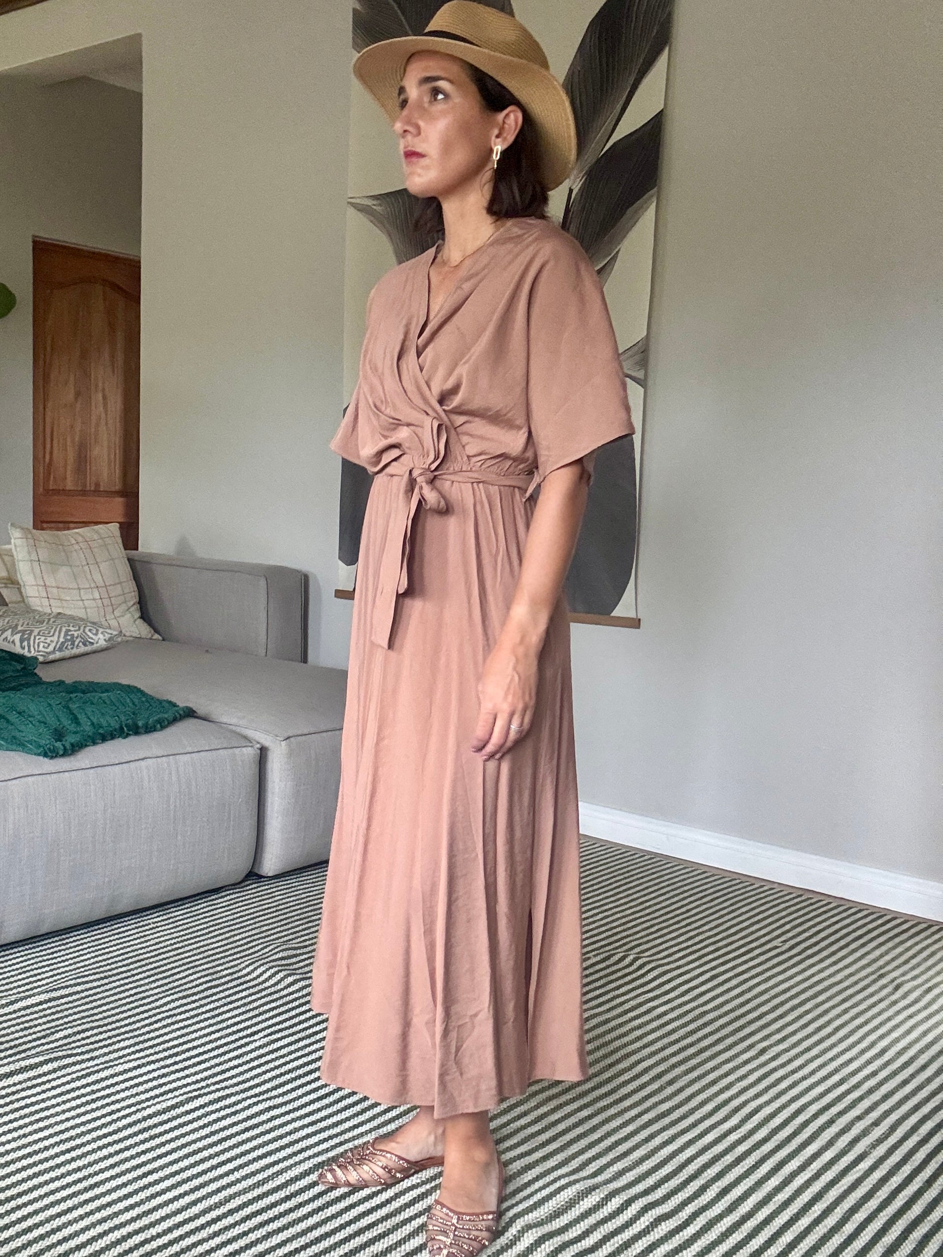 Latter Wrap Dress