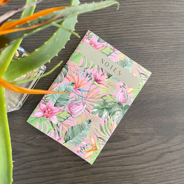 Notebook A5 - Orchid Tropics PinkNotebook A5 - Orchid Tropics Pink