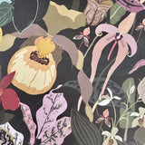 Orchids in Midnight Paper Placemats