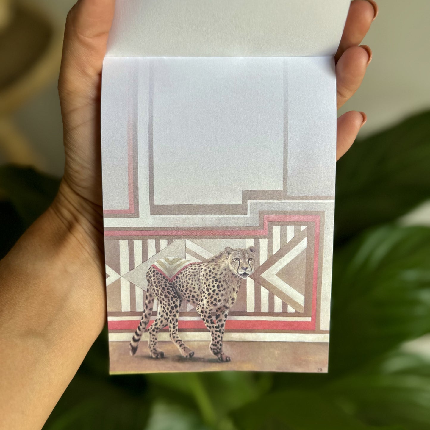 Wildlife Ndebele Magnetic Notepad - iszi ONLINE