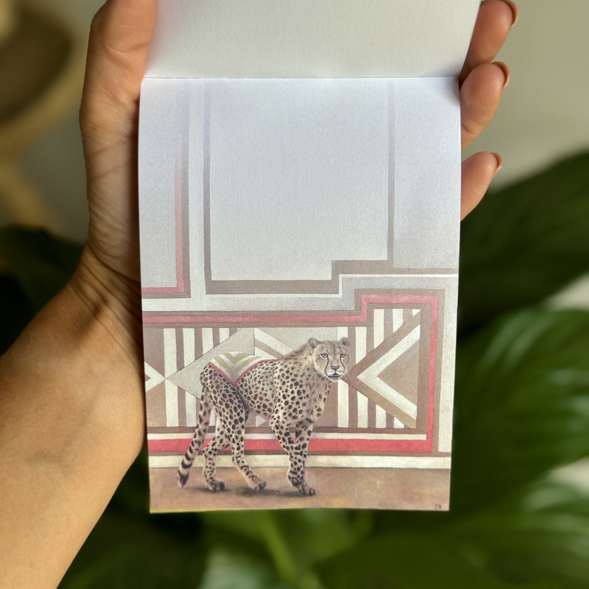 Wildlife Ndebele Magnetic Notepad - iszi ONLINE