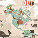 The World Map Paper Placemats
