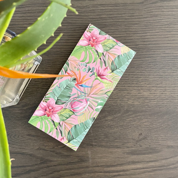 Lets Shop Notepad - Orchid Tropics