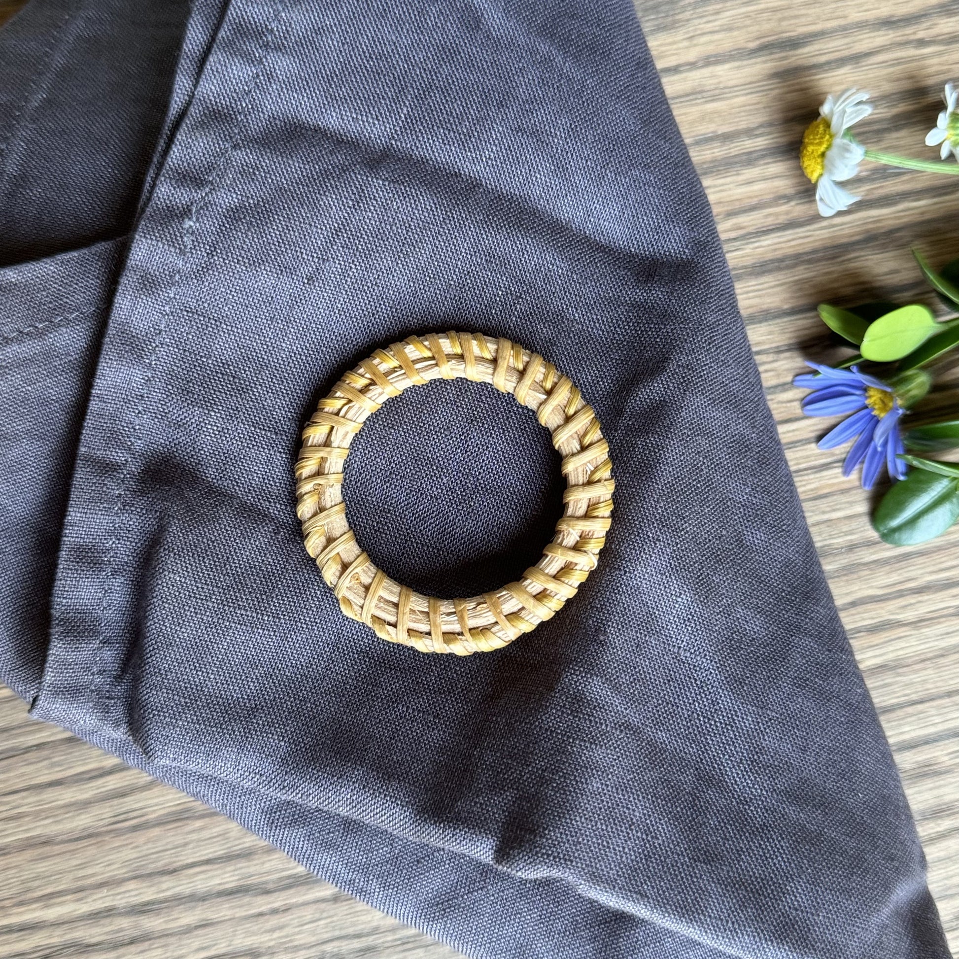 Rattan Napkin Ring (Set of 2) - iszi ONLINE