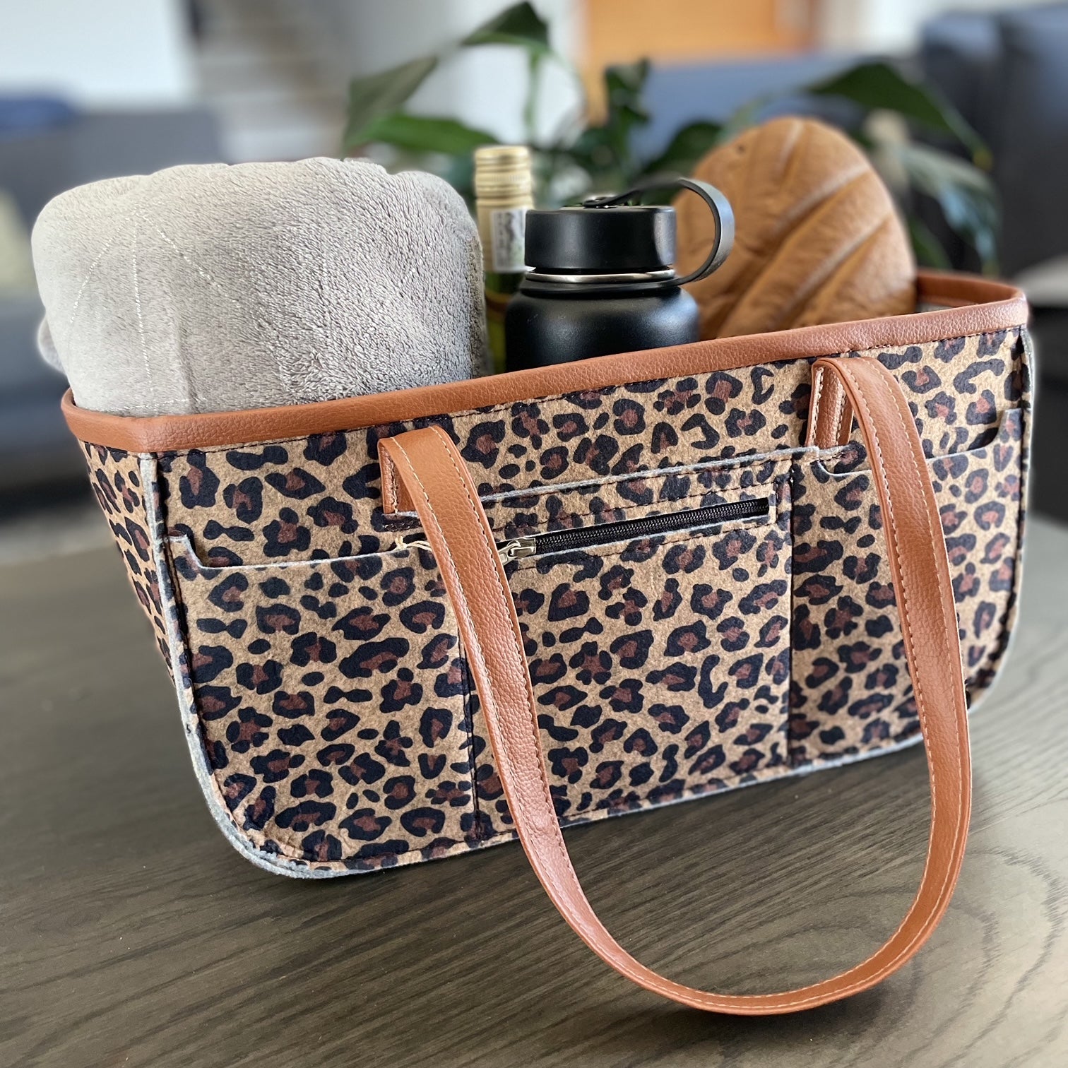 Velt Picnic Bag - Leopard Print