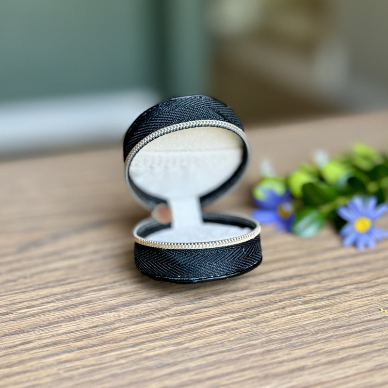 Mini Black Jewellery Box and Keyring - iszi ONLINE