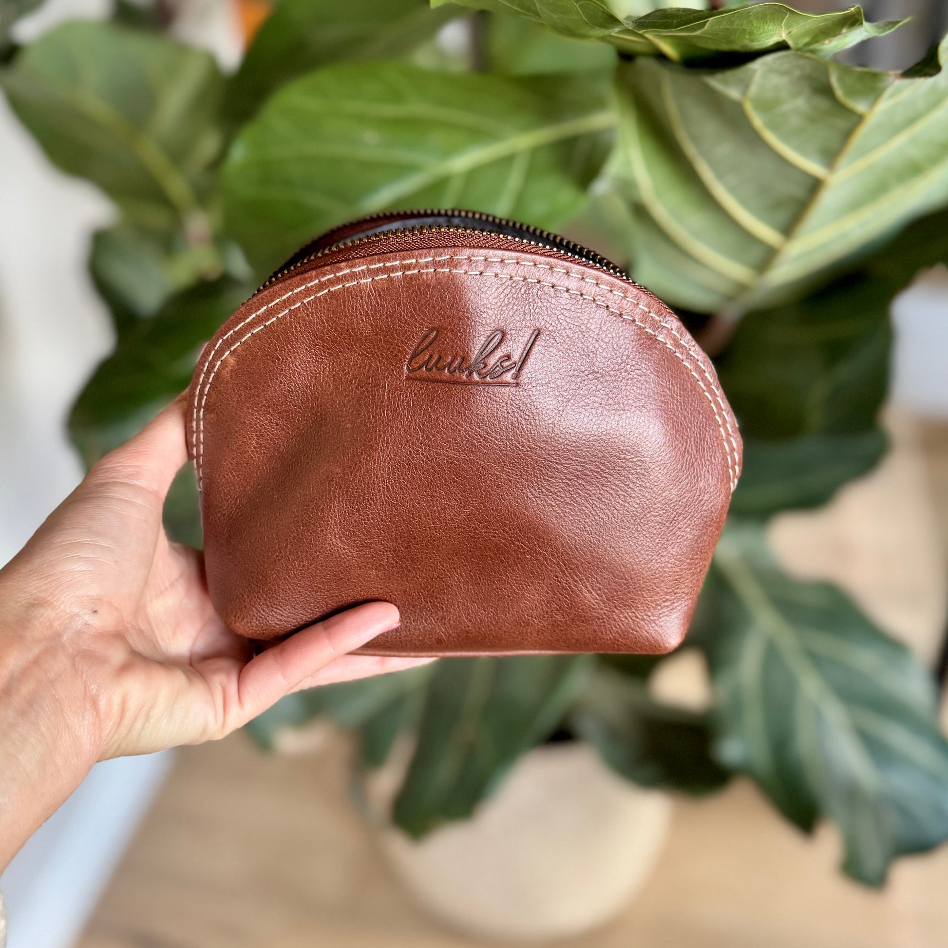Toffee Leather Purse