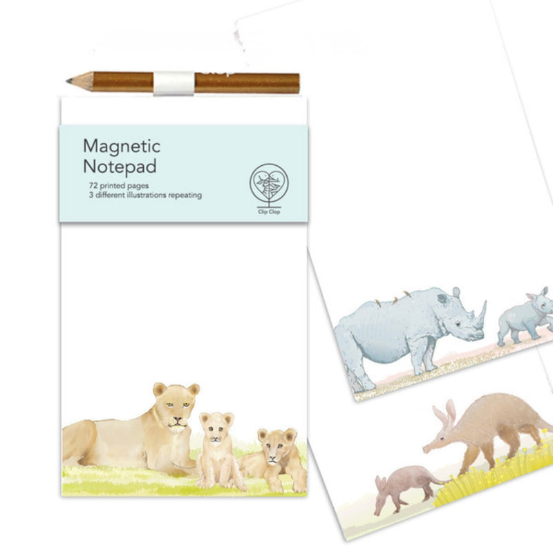 Lion Magnetic Notepad - iszi ONLINE