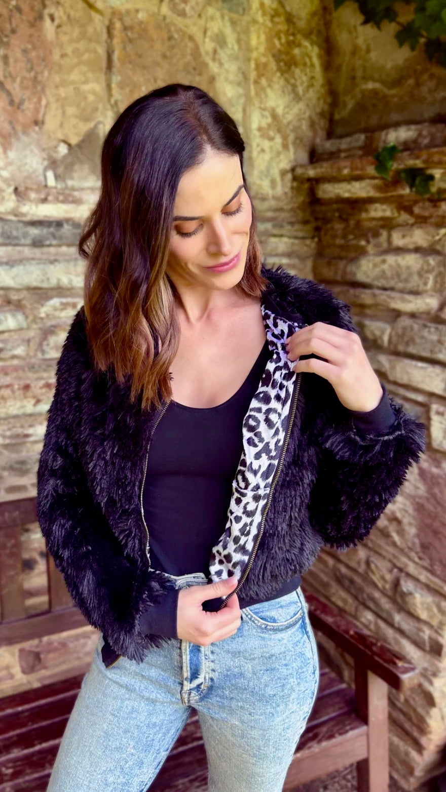 Reversible Bomber Jacket - iszi ONLINE