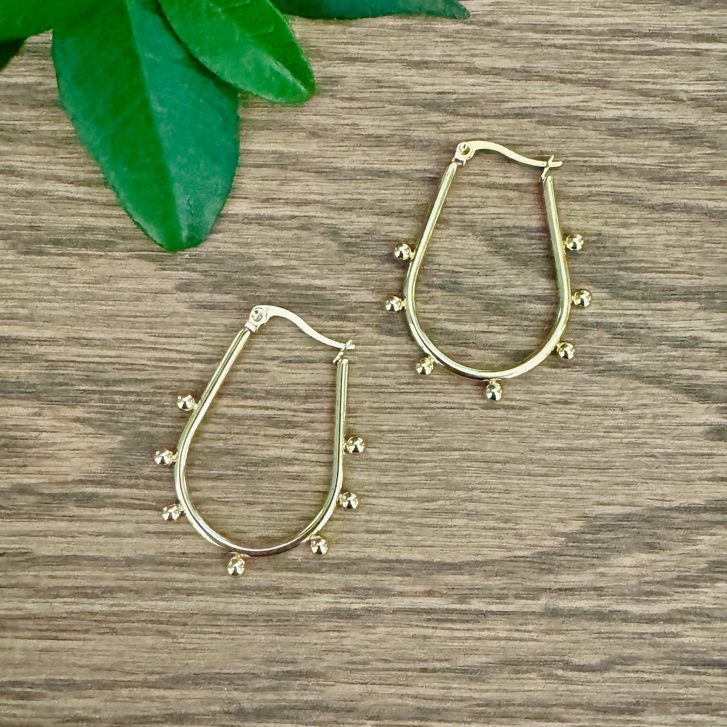 Ethnic Hoop Earrings