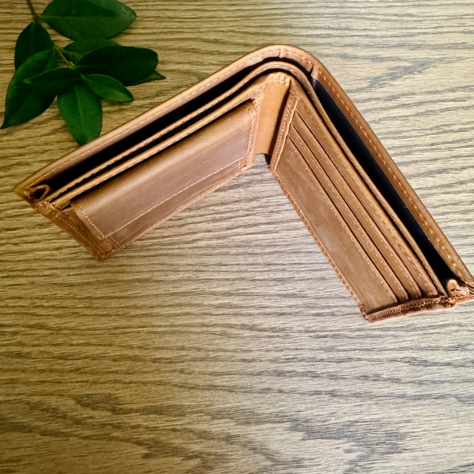 Tan Leather wallet 