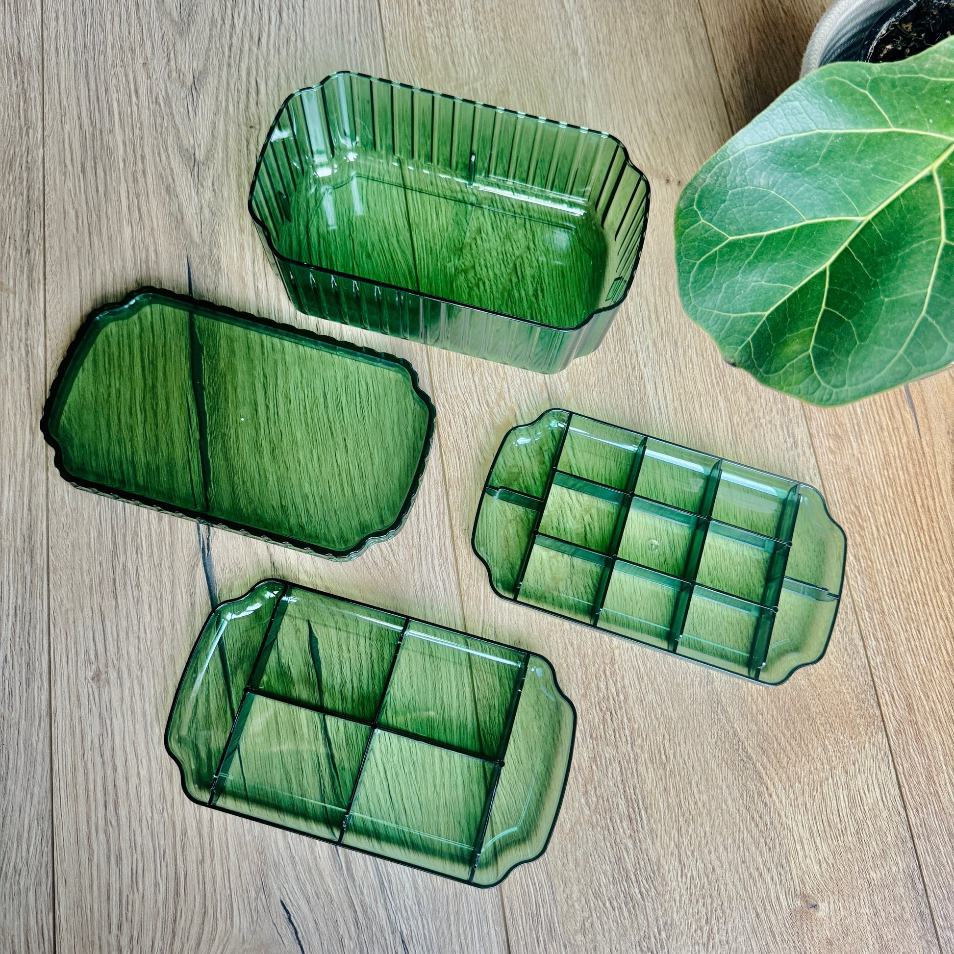 Large Green Jewellery Boxes