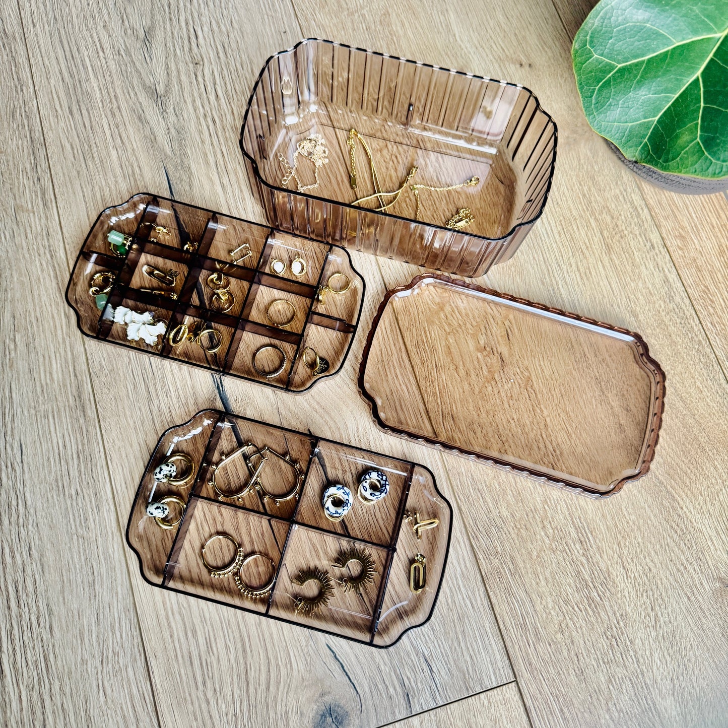 Large Brown Jewellery Box