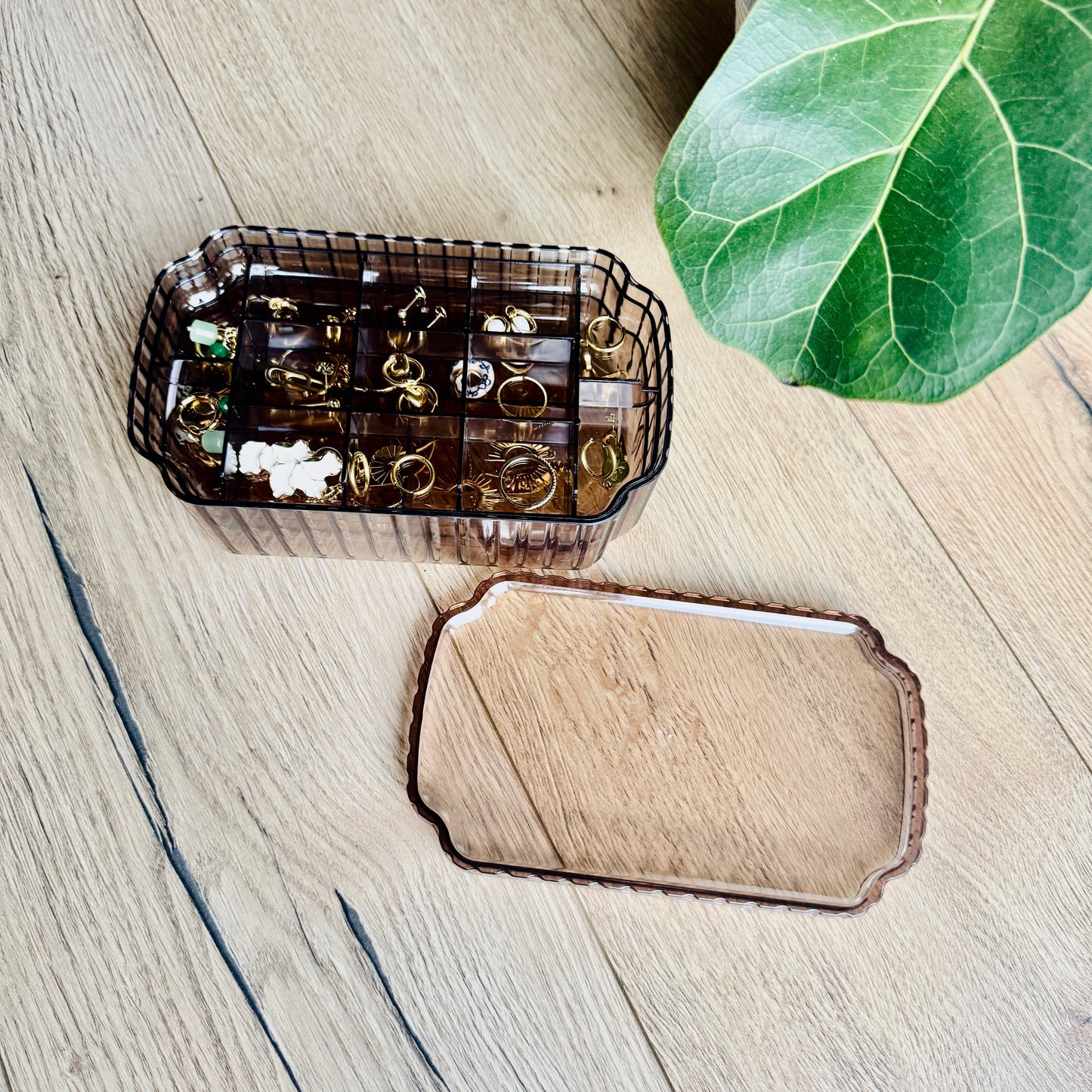 Large Brown Jewellery Box