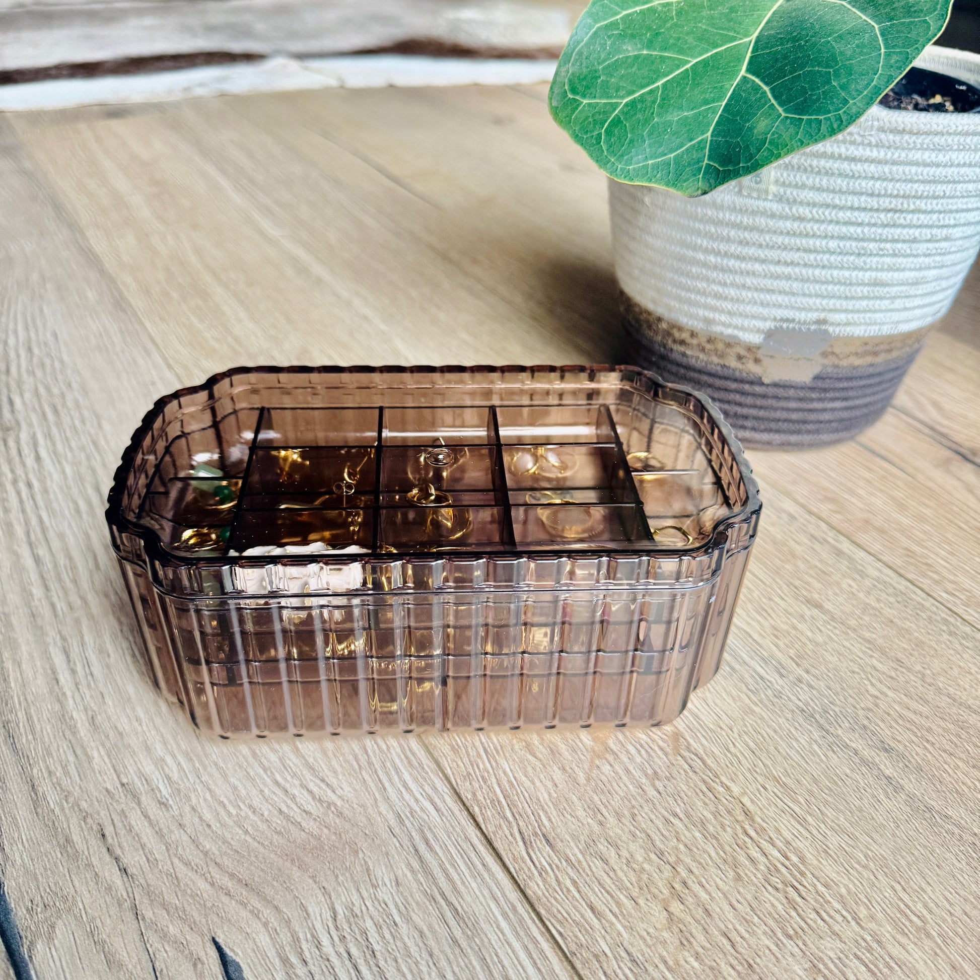 Large Brown Jewellery Box