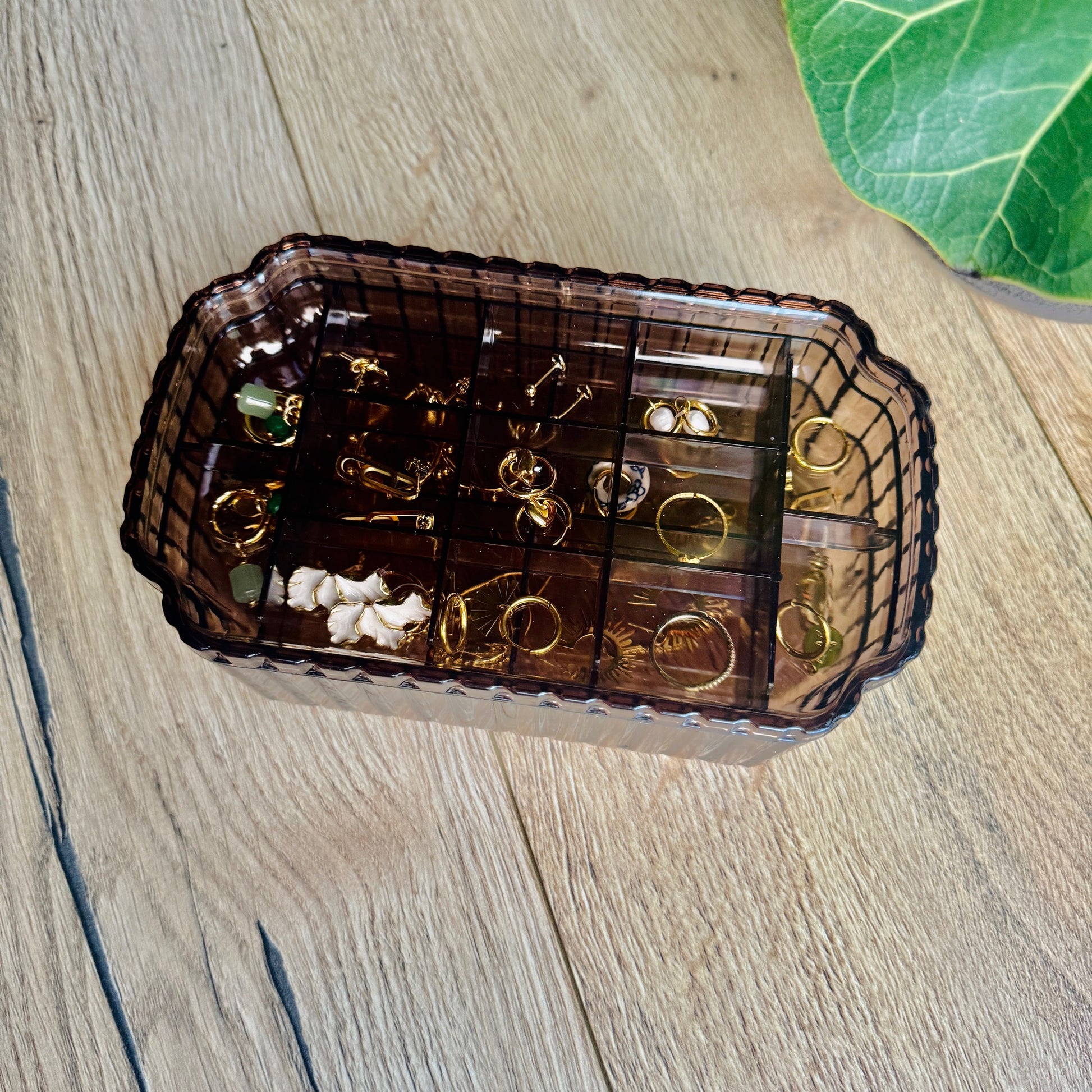 Large Brown Jewellery Box