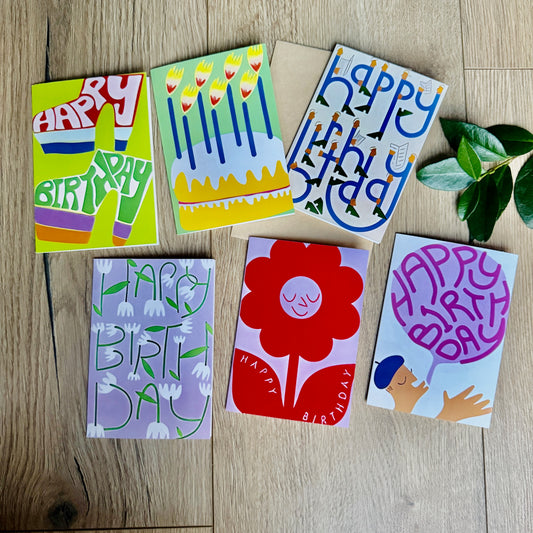 Fun Birthday card selection