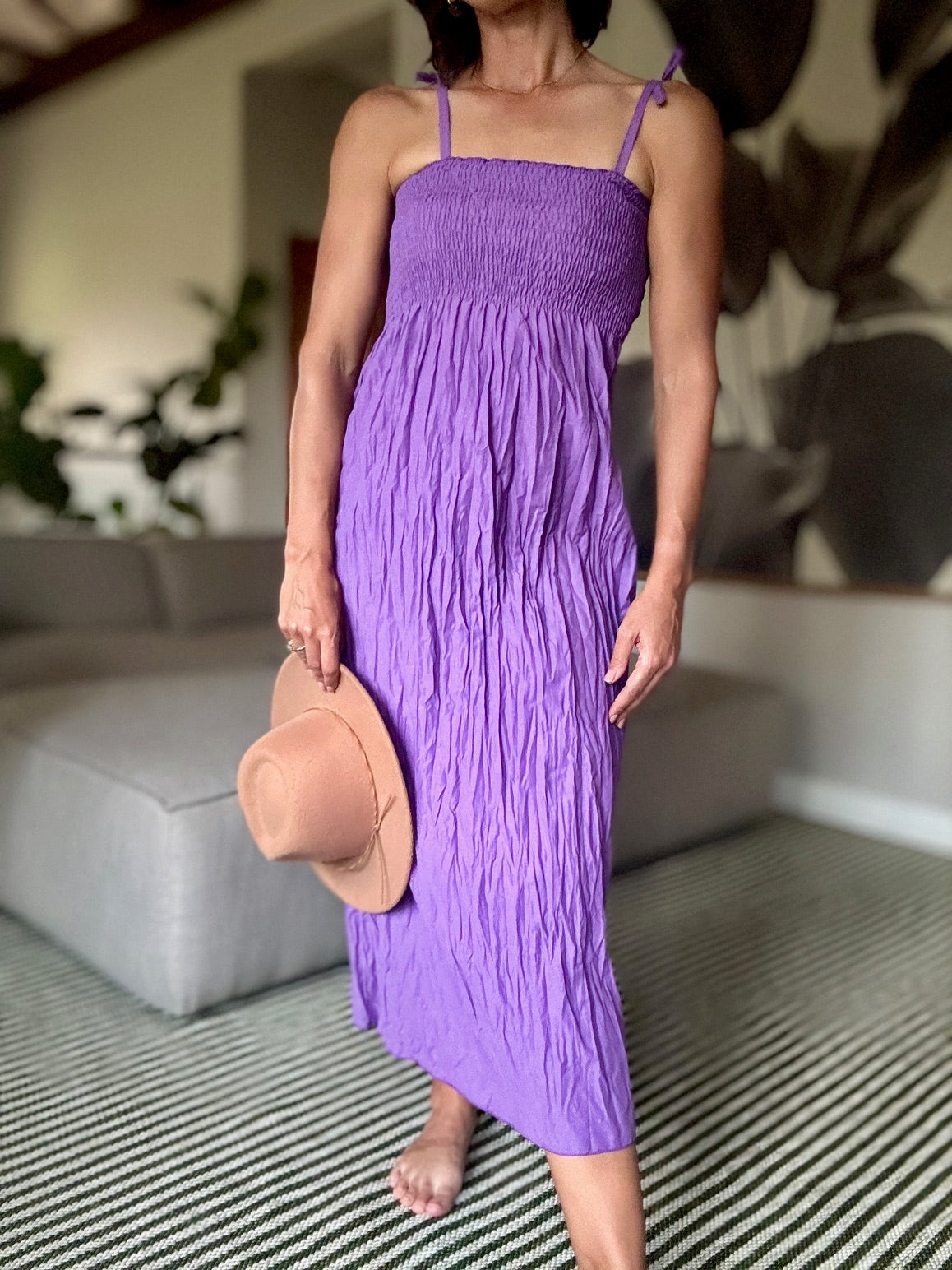 Shoulder Tie Dress - iszi ONLINE