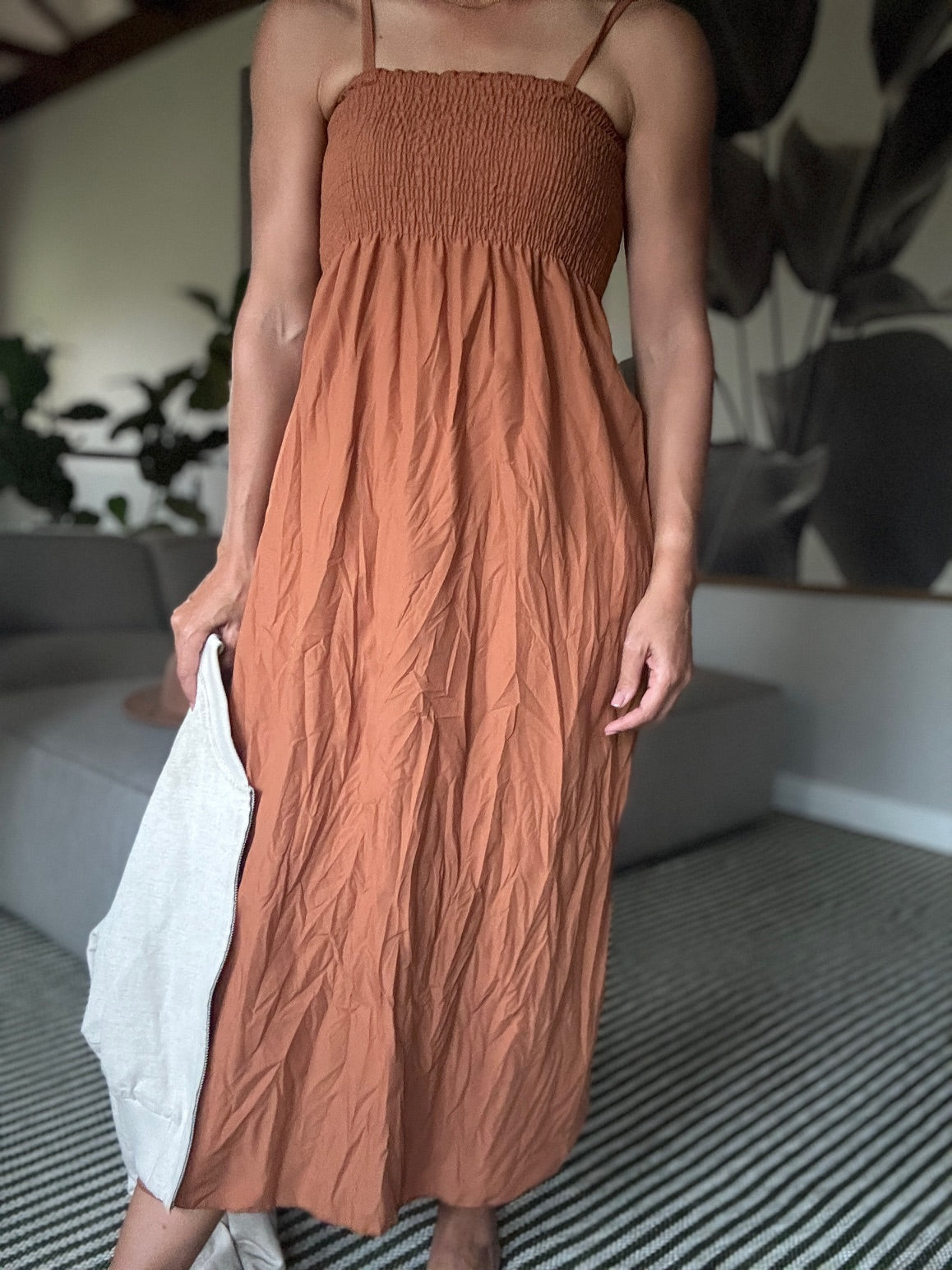 Shoulder Tie Dress - iszi ONLINE