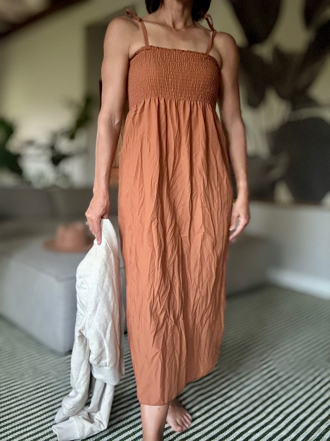 Shoulder Tie Dress - iszi ONLINE