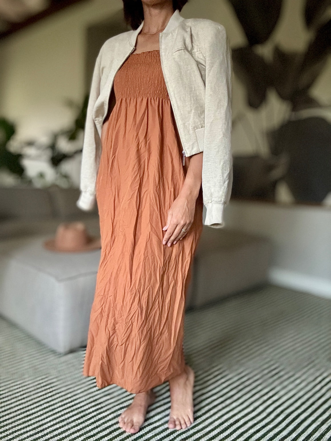 Shoulder Tie Dress - iszi ONLINE