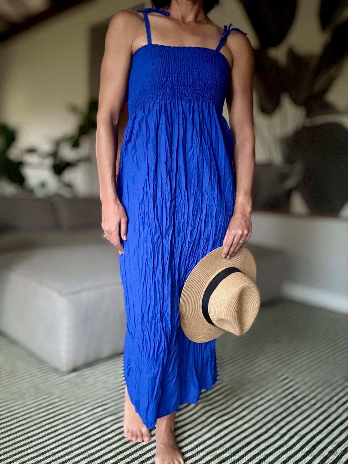 Shoulder Tie Dress - iszi ONLINE
