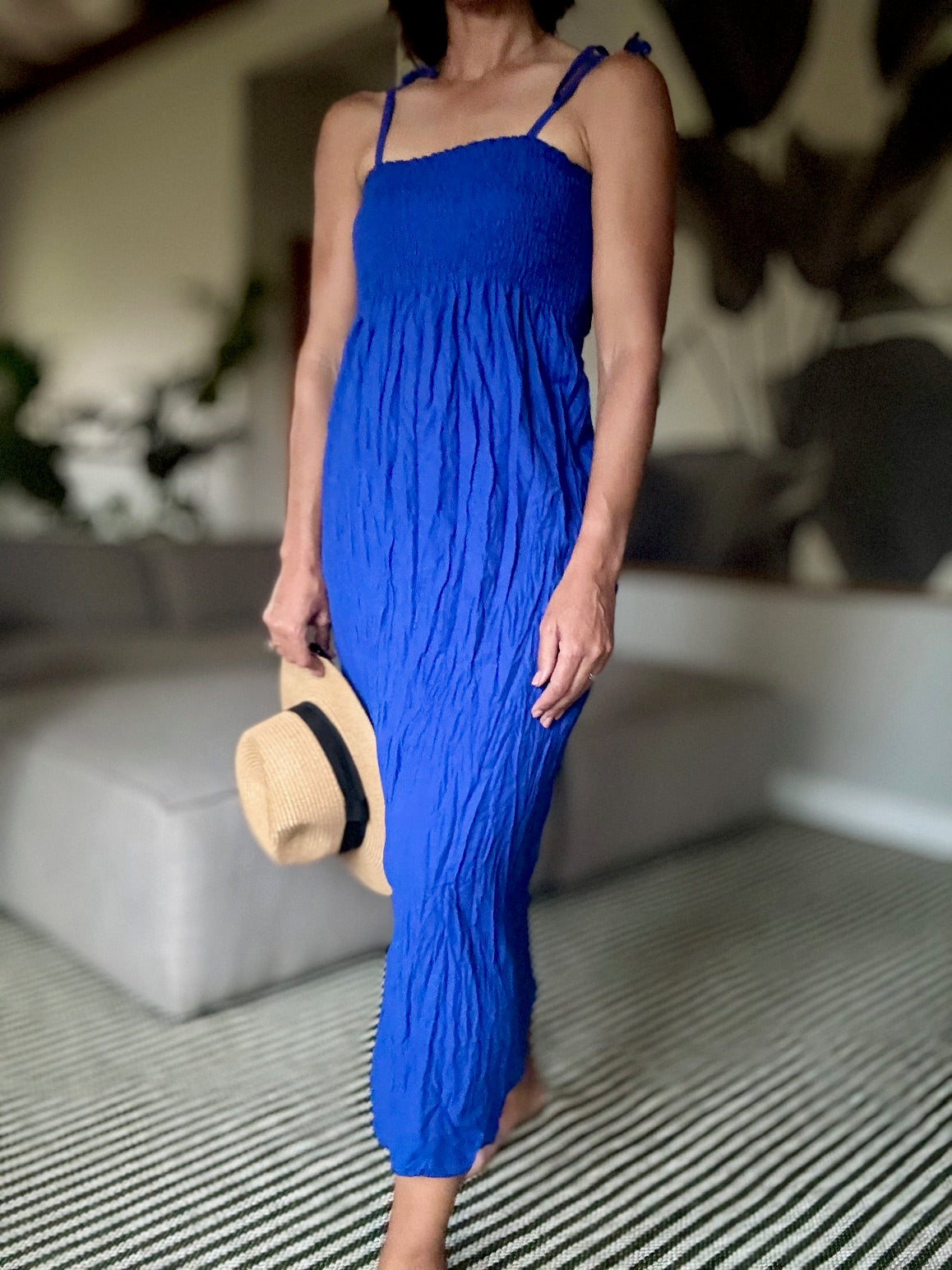 Shoulder Tie Dress - iszi ONLINE