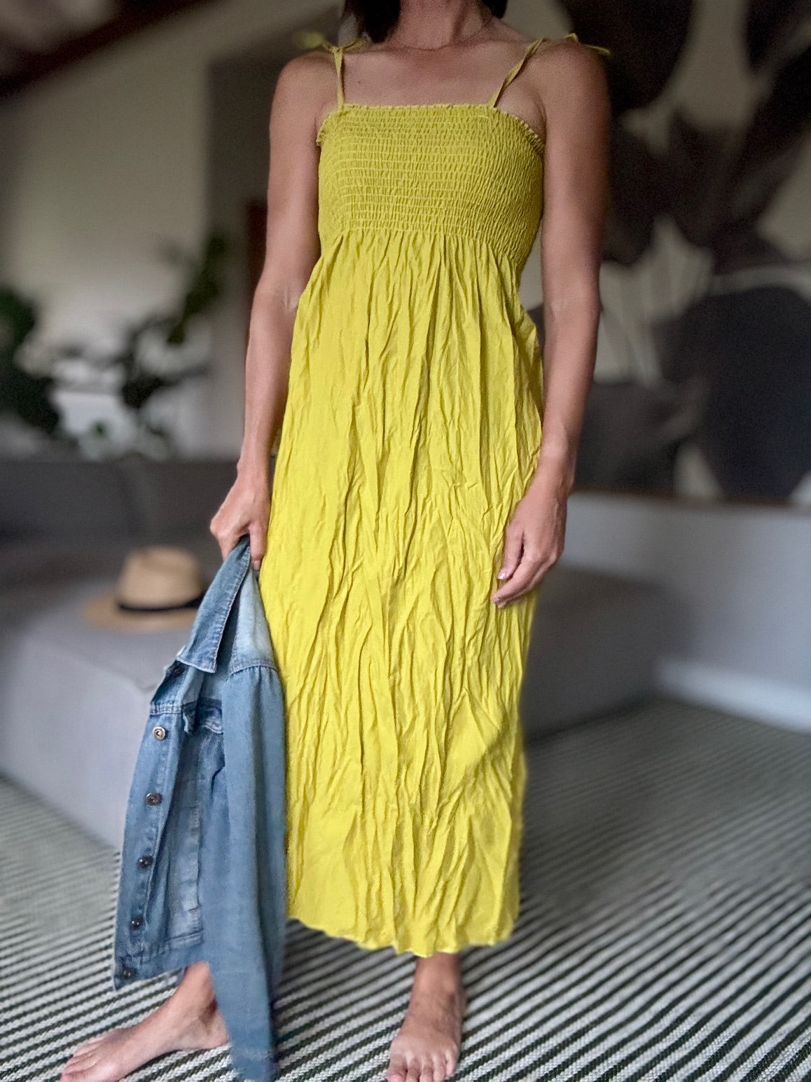 Shoulder Tie Dress - iszi ONLINE